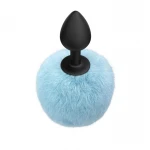 Anale plug Buttplug Emotions Fluffy Blauw