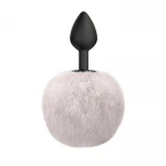 Anale plug Buttplug Emotions Fluffy Wit - Afbeelding 4