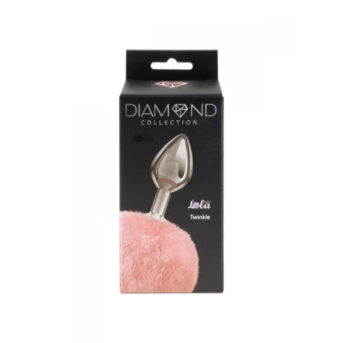 Anale plug Buttplug Diamond Twinkle Roze - Afbeelding 3