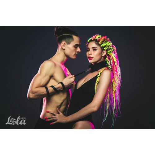 Halsband Party Hard Circus Zwart - Afbeelding 4
