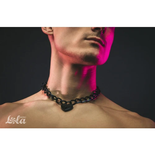 Halsband Party Hard Embrace Zwart - Afbeelding 3