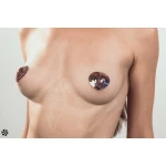 Tepelstickers Burlesque Rand Roze - Afbeelding 3