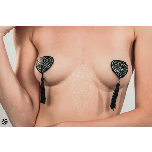 Tepelstickers Burlesque Evans Zilver - Afbeelding 5