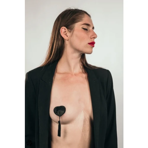 Tepelstickers Burlesque Evans Zwart - Afbeelding 8