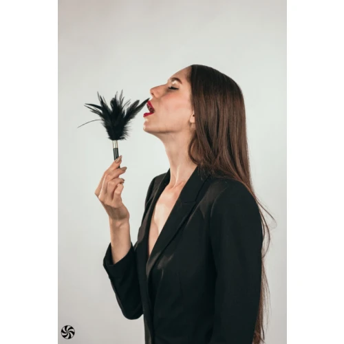 Kietelaar Burlesque Plume Zwart - Afbeelding 7
