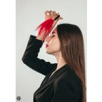 Kietelaar Burlesque Plume Rood - Afbeelding 4
