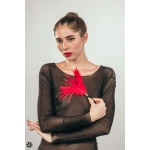 Kietelaar Burlesque Plume Rood - Afbeelding 9