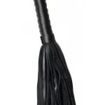 Zweep - Zweepje - Parabenen Vrij - BDSM - Bondage - Luxe Verpakking - Party Hard - Delight - Zwart - Afbeelding 3