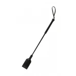 Zweep - Crop - Zweepje - Parabenen Vrij - BDSM - Bondage - Luxe Verpakking - Party Hard - Savage - Zwart