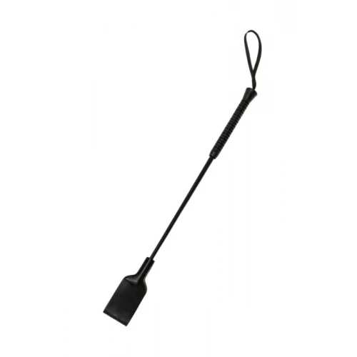 Zweep - Crop - Zweepje - Parabenen Vrij - BDSM - Bondage - Luxe Verpakking - Party Hard - Savage - Zwart