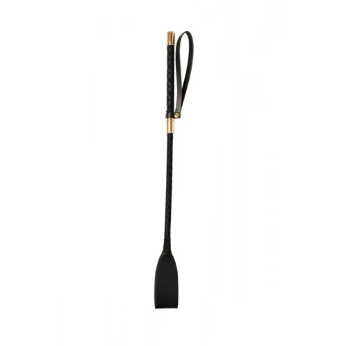 Zweep - Crop - Zweepje - Parabenen Vrij - BDSM - Bondage - Luxe Verpakking - Party Hard - Obsession - Zwart - Afbeelding 3