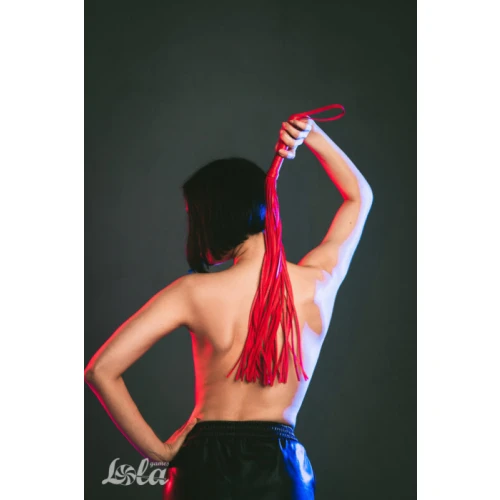 Zweep - Zweepje - Parabenen Vrij - BDSM - Bondage - Luxe Verpakking - Party Hard - Temptation - Rood - Afbeelding 4