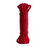 Touw - BDSM - Bondagetouw - Luxe Verpakking - Party Hard - Tender - Rood - 10m