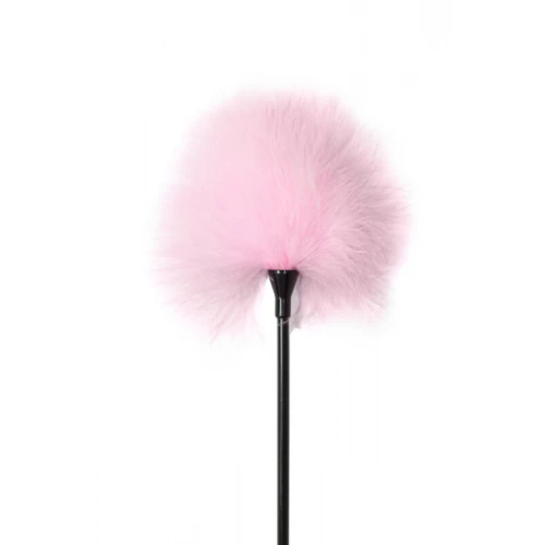 Kietelaar Op Een Stokje - Burlesque - Pluim - Veer - 41 CM - Party Hard - Treasure - Roze - Afbeelding 3