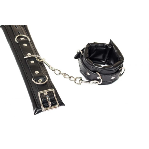 Aanpasbare Handboeien - Verstelbaar - Cuffs - BDSM - Bondage - Luxe Verpakking - Party Hard - Masquerade - Zwart - Afbeelding 4