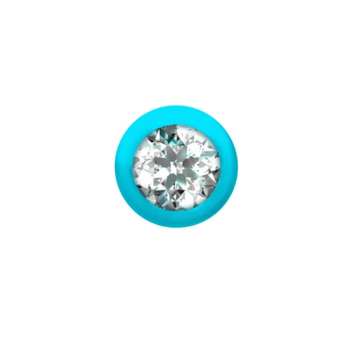 Anale Ketting Met Diamant - Lola Toys - Emotions - Beginner Beads - Buttplug met Kralen - Flexibele Anaal Ballen/ Kralen/ Ketting - Anal Beads - Anaalplug 100% Siliconen - Prostaat Stimulatie - P-Spot - Unisex - Buddy - Turquoise - Afbeelding 4