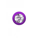 Anale Ketting Met Diamant - Lola Toys - Emotions - Beginner Beads - Buttplug met Kralen - Flexibele Anaal Ballen/ Kralen/ Ketting - Anal Beads - Anaalplug 100% Siliconen - Prostaat Stimulatie - P-Spot - Unisex - Buddy - Paars - Afbeelding 4