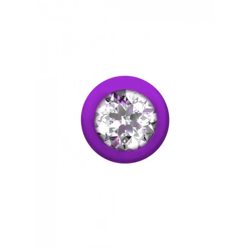 Anale Ketting Met Diamant - Lola Toys - Emotions - Beginner Beads - Buttplug met Kralen - Flexibele Anaal Ballen/ Kralen/ Ketting - Anal Beads - Anaalplug 100% Siliconen - Prostaat Stimulatie - P-Spot - Unisex - Buddy - Paars - Afbeelding 4