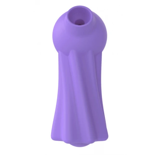 Luchtdruk Vibrator - Extra Stil - USB Oplaadbaar - Waterdicht - 7 zuig functies - Luxe Verpakking - Cadeau tip! - Fantasy - Octopy - Paars - Afbeelding 2