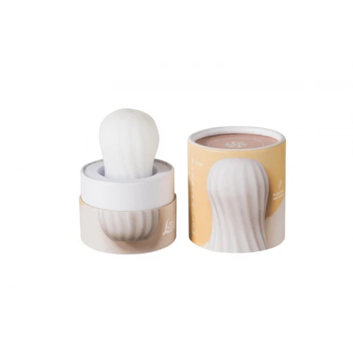 Marshmallow Masturbator - Extra Zacht - Stretch - Flexibel - Luxe Verpakking - Fuzzy - Wit