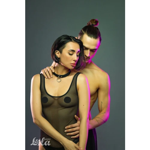 Halsband - Collar - BDSM - Bondage - Luxe Verpakking - Party Hard - Cabaret - Zwart/Rood - Afbeelding 5