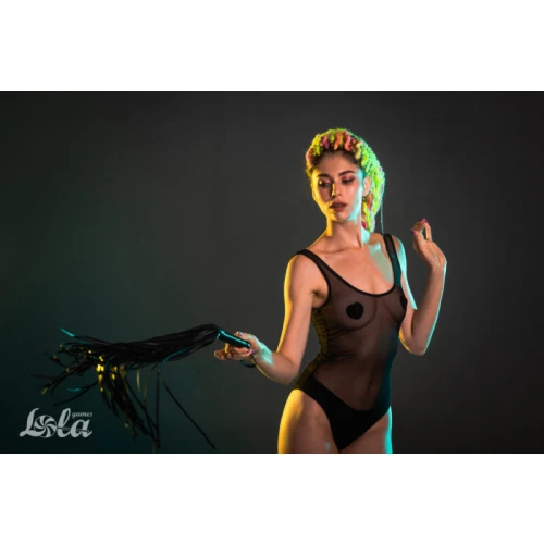 Zweep - Zweepje - Parabenen Vrij - BDSM - Bondage - Luxe Verpakking - Party Hard - Delight - Zwart - Afbeelding 4