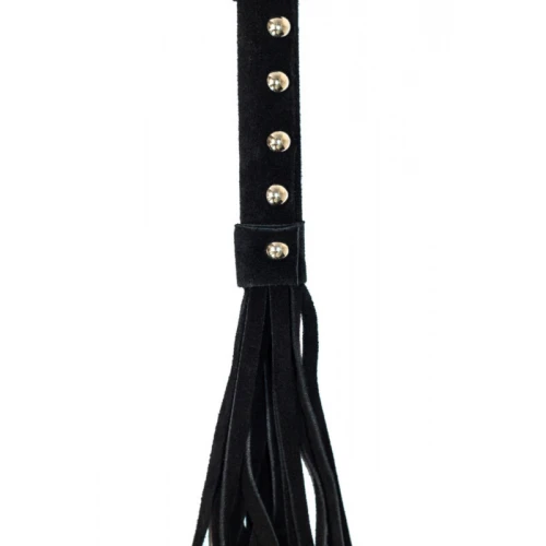 Zweep - Zweepje - Parabenen Vrij - BDSM - Bondage - Luxe Verpakking - Party Hard - Fling - Zwart - Afbeelding 2