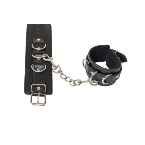 Aanpasbare Handboeien - Verstelbaar - Cuffs - BDSM - Bondage - Luxe Verpakking - Party Hard - Liberate - Zwart - Afbeelding 4