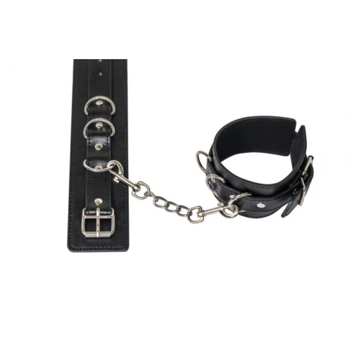 Aanpasbare Enkelboeien - Verstelbaar - Cuffs - BDSM - Bondage - Luxe Verpakking - Party Hard - Celestial - Zwart - Afbeelding 5