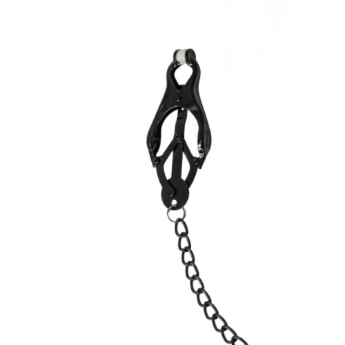 Tepelklemmen Met Ketting - BDSM - Bondage - Luxe Verpakking - Party Hard - Darkside - Afbeelding 2