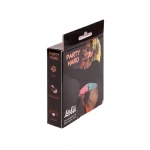 Tepelklemmen Met Vacht - Tepelklem Veertje - BDSM - Bondage - Luxe Verpakking - Party Hard - Euphoric - Zwart - Afbeelding 2