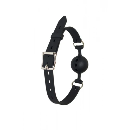 Ball Gag - Parabenen Vrij - BDSM - Bondage - Luxe Verpakking - Party Hard - Charmer - L - Zwart