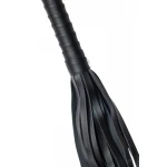 Zweep - Zweepje - Parabenen Vrij - BDSM - Bondage - Luxe Verpakking - Party Hard - Blazing - Zwart - Afbeelding 3