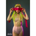 Bondage Lint - Zijde - Huidvriendelijk - 7.5cm breed - 150cm lang - Party Hard - Wink - Roze - Afbeelding 5