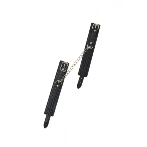 Aanpasbare Handboeien - Verstelbaar - Cuffs - BDSM - Bondage - Luxe Verpakking - Party Hard - Serenity - Zwart - Afbeelding 5