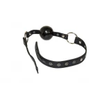Ball Gag - Parabenen Vrij - BDSM - Bondage - Luxe Verpakking - Party Hard - Hard Bare - Zwart - Afbeelding 4