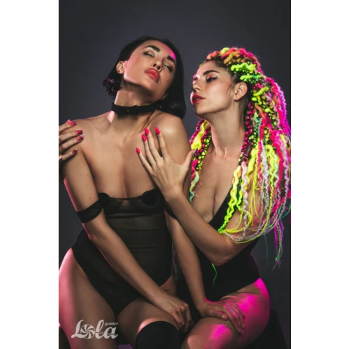 Halsband Kraag Met Gesp - Collar - BDSM - Bondage - Luxe Verpakking - Party Hard - Decadence - Zwart - Afbeelding 5