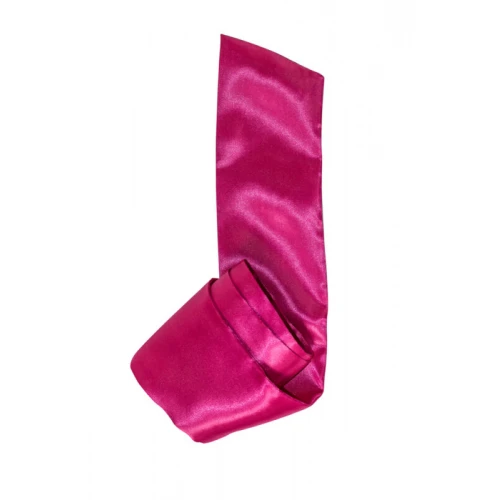 Bondage Lint - Zijde - Huidvriendelijk - 7.5cm breed - 150cm lang - Party Hard - Wink - Roze - Afbeelding 4