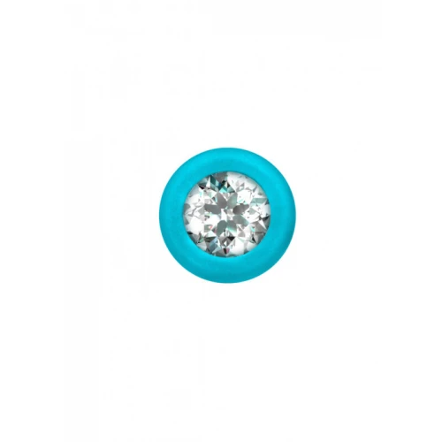 Anale Ketting Met Diamant - Lola Toys - Emotions - Beginner Beads - Buttplug met Kralen - Flexibele Anaal Ballen/ Kralen/ Ketting - Anal Beads - Anaalplug 100% Siliconen - Prostaat Stimulatie - P-Spot - Unisex - Chummy - Turquoise - Afbeelding 4