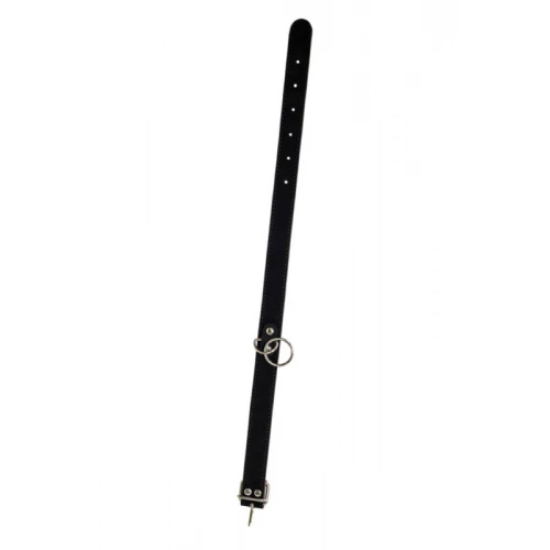 Halsband - Collar - BDSM - Bondage - Luxe Verpakking - Party Hard - Cabaret - Zwart/Rood - Afbeelding 4