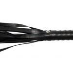 Zweep - Zweepje - Parabenen Vrij - BDSM - Bondage - Luxe Verpakking - Party Hard - Rebel - Zwart - Afbeelding 3
