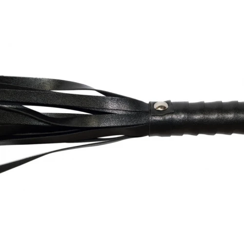 Zweep - Zweepje - Parabenen Vrij - BDSM - Bondage - Luxe Verpakking - Party Hard - Rebel - Zwart - Afbeelding 3