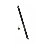 Halsband Met Slot En Sleutels - Collar - BDSM - Bondage - Luxe Verpakking - Party Hard - Utopia - Zwart - Afbeelding 5