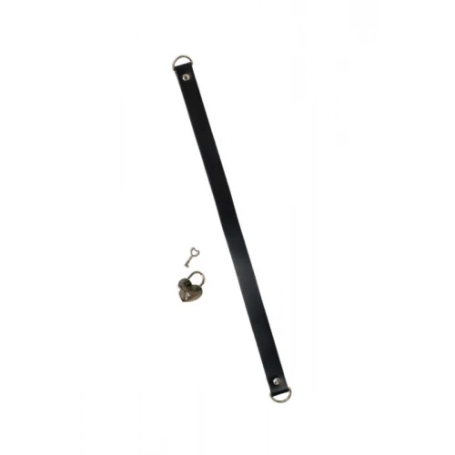 Halsband Met Slot En Sleutels - Collar - BDSM - Bondage - Luxe Verpakking - Party Hard - Utopia - Zwart - Afbeelding 5