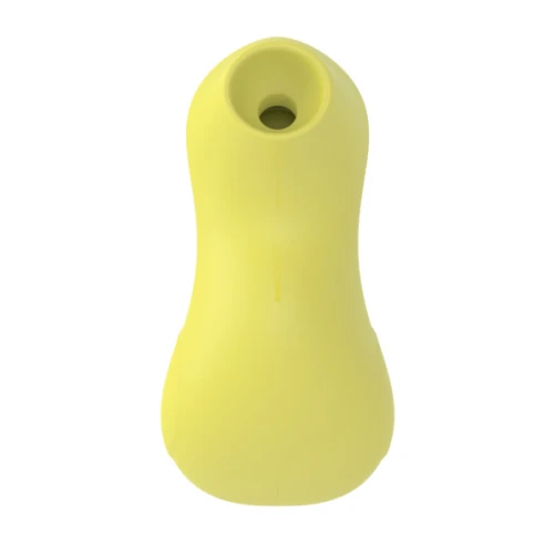 Luchtdruk Vibrator - Extra Stil - USB Oplaadbaar - Waterdicht - 7 zuig functies - Luxe Verpakking - Cadeau tip! - Fantasy - Ducky - Geel - Afbeelding 2