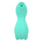 Luchtdruk Vibrator - Extra Stil - USB Oplaadbaar - Waterdicht - 7 zuig functies - Luxe Verpakking - Cadeau tip! - Fantasy - Dino - Groen - Afbeelding 2