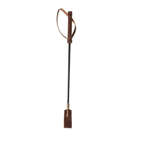 Zweep - Crop - Zweepje - Parabenen Vrij - BDSM - Bondage - Luxe Verpakking - Party Hard - Whishful - Bruin