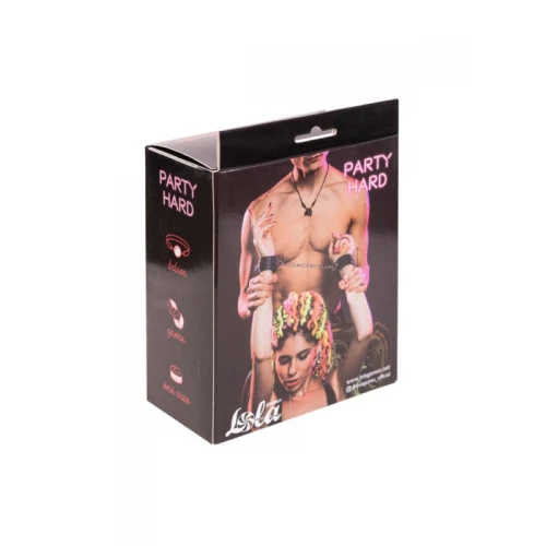 Aanpasbare Handboeien - Verstelbaar - Cuffs - BDSM - Bondage - Luxe Verpakking - Party Hard - Serenity - Zwart - Afbeelding 2