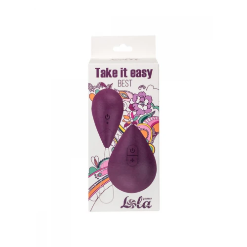 Vibrerende egg Take it Easy Best Paars - Afbeelding 3