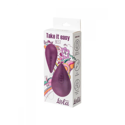 Vibrerende egg Take it Easy Best Paars - Afbeelding 2